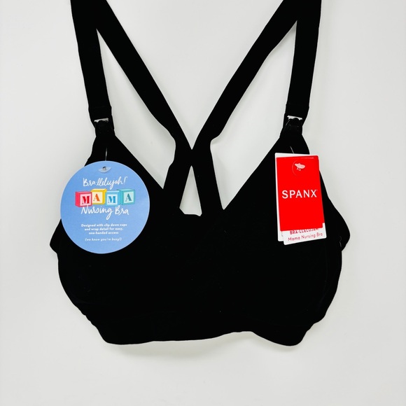 NWT SPANX Bra-llelujah Black Mama Nursing Bra - Picture 5 of 14